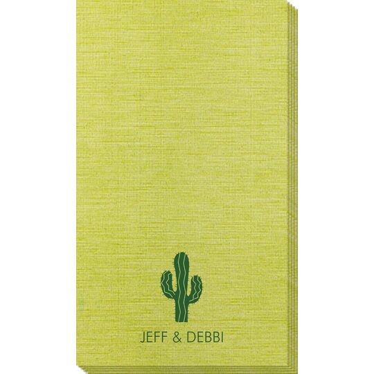 Desert Cactus Bamboo Luxe Guest Towels
